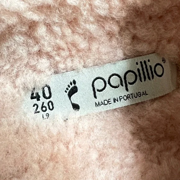 Papillio Birkenstock Barbie Pink Big Buckle Sz 40/US 9 Platform Sandals Portugal - Picture 5 of 12